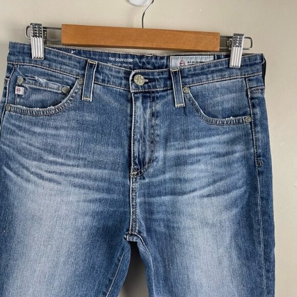 Ag Adriano Goldschmied Women's Jodi High-rise Slim Fit Flare Leg Crop Jean 28 - Picture 6 of 15